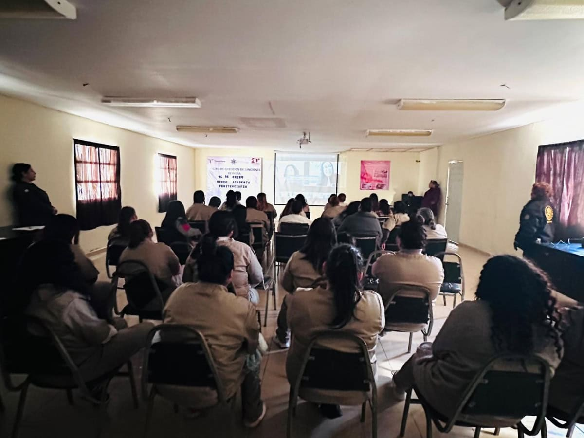 Reinserción Social: Programa “Video Academia Penitenciaria” llega a CEDES femeniles de Tamaulipas