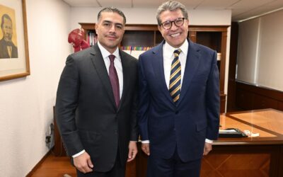 Reunión con el secretario de Seguridad, muy interesante y seria, afirma Ricardo Monreal