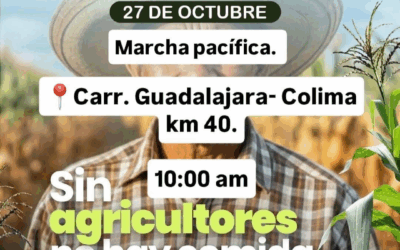 Agricultores convocan a marchas pacíficas ante posible ausencia de acuerdo con gobierno