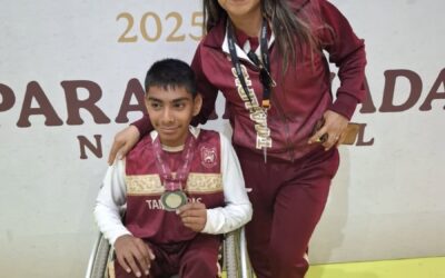 Alcanza Tamaulipas 33 medallas tras dos jornadas de paratletismo en la Paralimpiada Nacional 2025