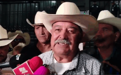 Eraclito Rodríguez, líder del Frente Nacional para el Rescate del Campo