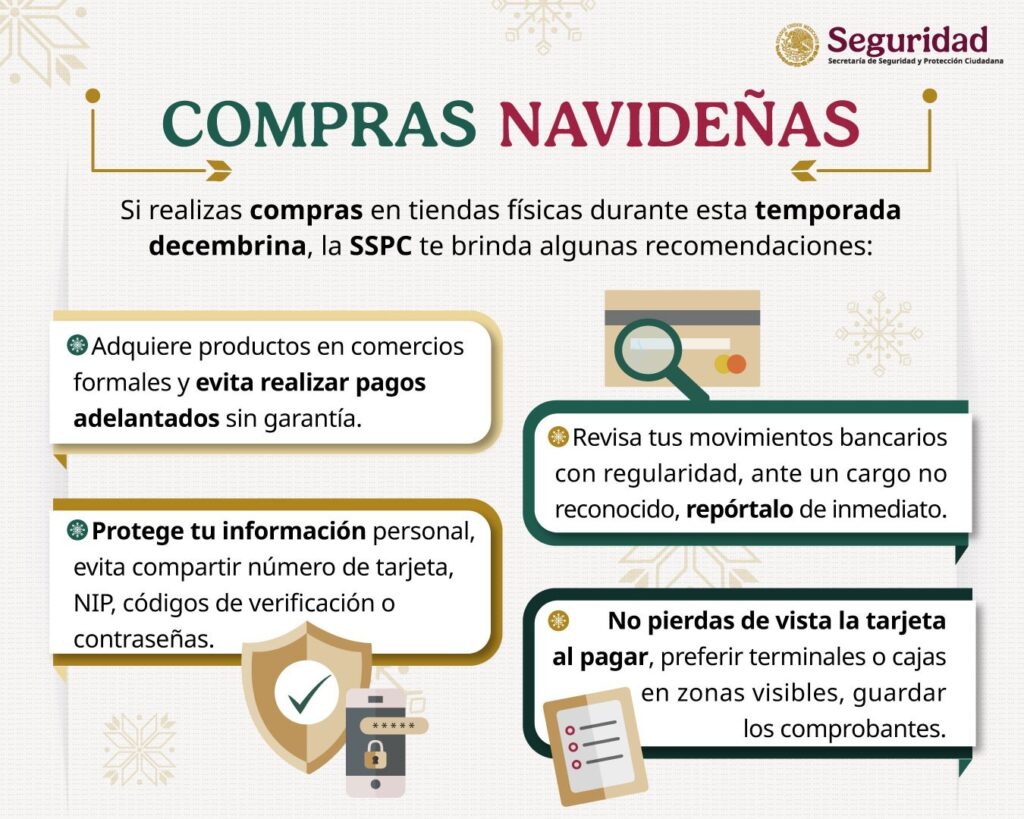 SSPC comparte una guía para prevenir fraudes durante la temporada navideña